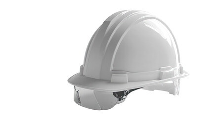 Fototapeta premium Construction Safety Helmet on Transparent Background