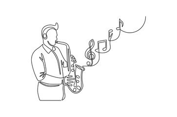 Continuous one line drawing of Business woman. Single line drawing illustration of Lady entrepreneur. Professional executive manager concept vector art. Doodle line illustration.