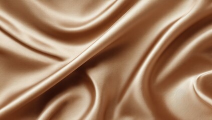 Luxurious Gold Silk Fabric Texture