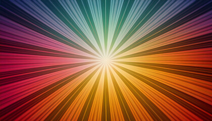 Fototapeta premium sunburst design with gradient colors motion animation background