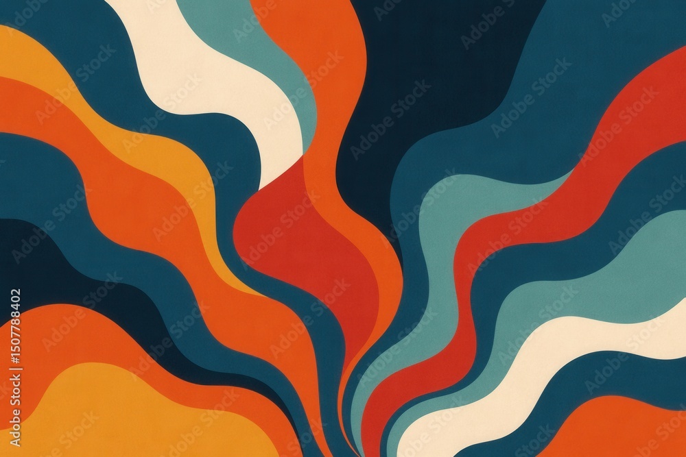 Poster modern abstract background, versatile visual element for design