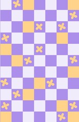 Check pattern shape pattern illustration colorful picture