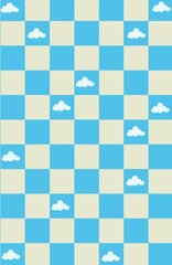 Check pattern shape pattern illustration colorful picture