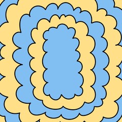 Colorful pattern shape illustration background