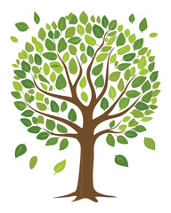 Obraz premium Artistic tree illustration