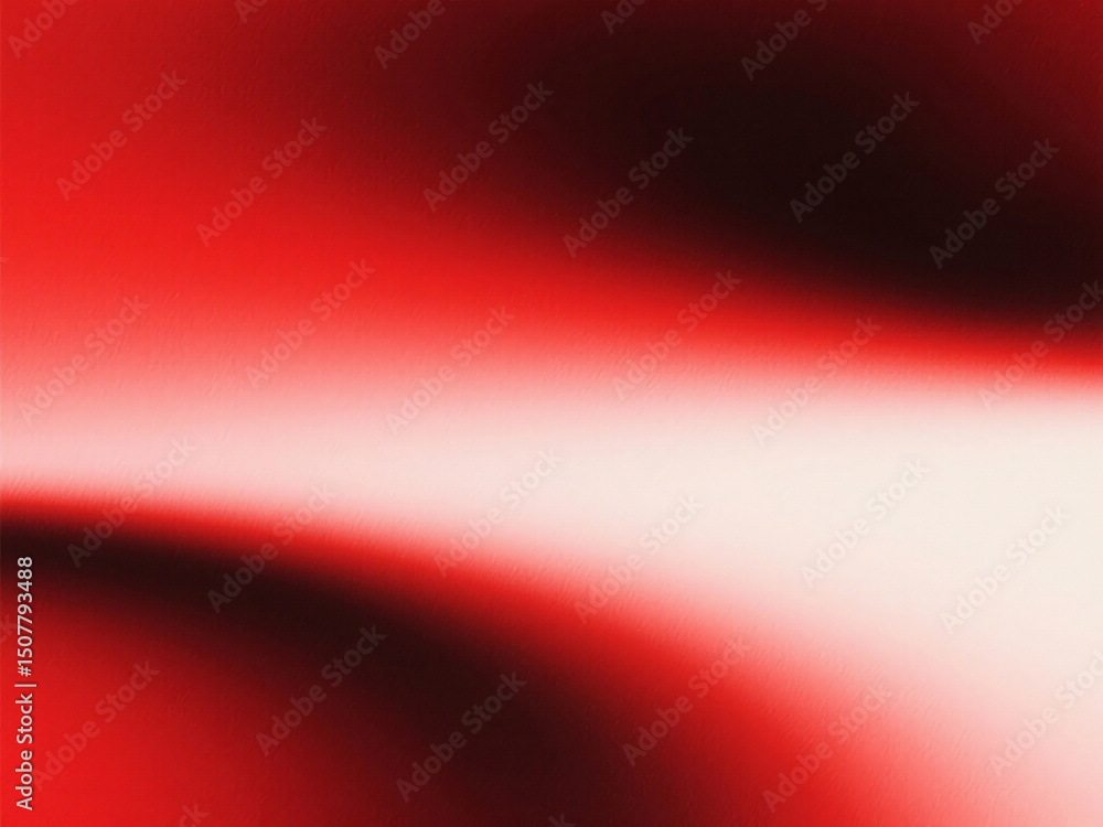 Poster abstract red gradient background with soft curves and dramatic c