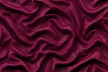 Obraz premium Deep Maroon Draped Fabric Texture