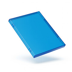 blue book isolated on white