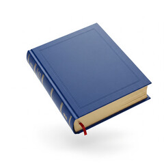 old book isolated on white