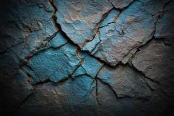 Cracked Stone Surface Texture