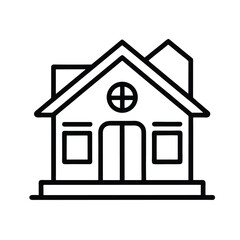house icon on a white background