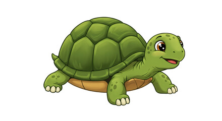 Fototapeta premium funny turtle cartoon