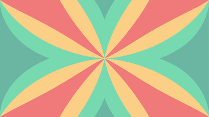 Obraz premium Pastel rainbow burst background design