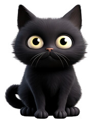 Fototapeta premium PNG Cartoon animal mammal black.