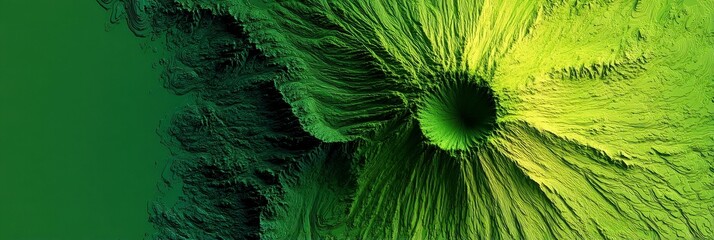 Green Hill Terrain Texture