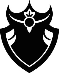 Dayak Tribal Shield Icon