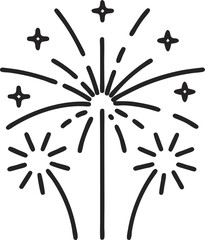 Fireworks Celebration Icon