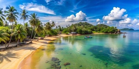 tropical island in thailand