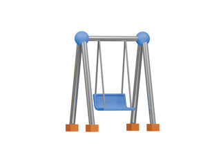 swing icon 3d illustration render