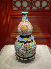 The Forbidden City in Beijing and its exhibits