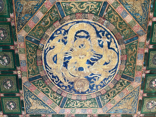 The Forbidden City in Beijing and its exhibits