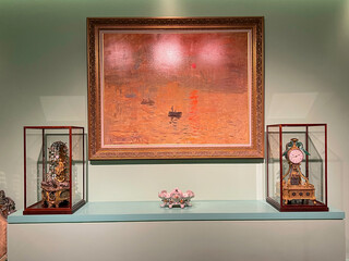 The Forbidden City in Beijing and its exhibits