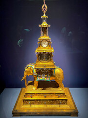 The Forbidden City in Beijing and its exhibits