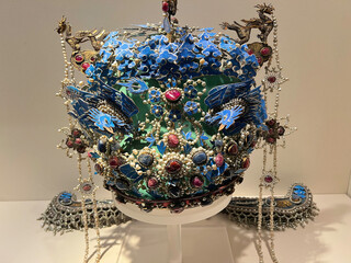 The Forbidden City in Beijing and its exhibits