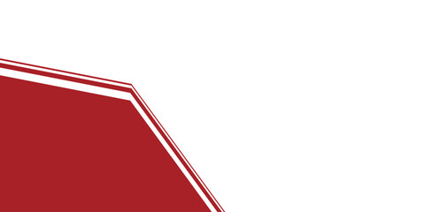 abstract red background with geometric shapes. copyspace area. suitable for business cards and banner background.
