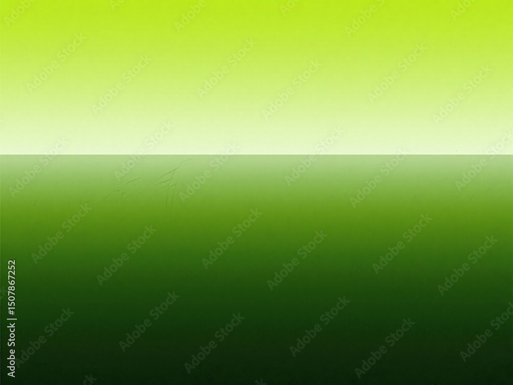 Aufkleber Green gradient background with texture in multiple shades for cr