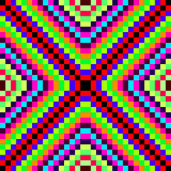 Abstract Checkerboard Pattern