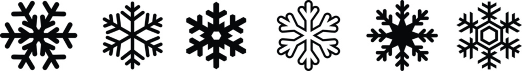 Obraz premium Air Conditioning, linear style icon set. Heating, ventilation and cooling systems for indoor climate control. Fans, vents and temperature regulation equipment. Editable stroke width