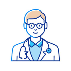 Fototapeta premium doctor icon