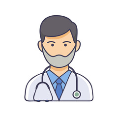 Fototapeta premium doctor icon