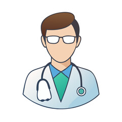 Fototapeta premium doctor icon