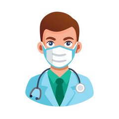 Fototapeta premium doctor icon