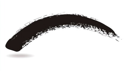 Abstract black paint stroke (1)