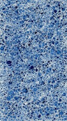 Abstract blue and white mottled pattern