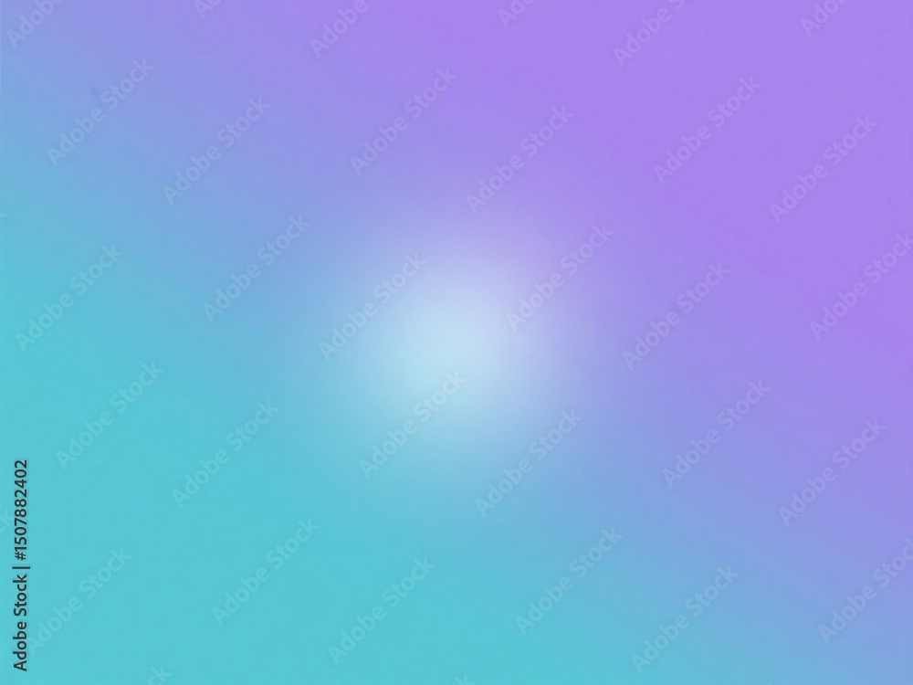 Poster smooth gradient transition from light purple to aqua with a soft