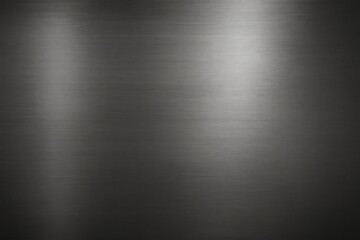 金属テクスチャ背景素材、黒色の研磨された金属板
