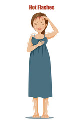 Hot Flashes  of Menopause in Women