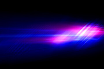 Abstract Background with Neon Light