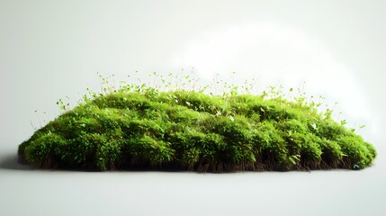 Fototapeta premium digital technology green bubble seaweed poster background