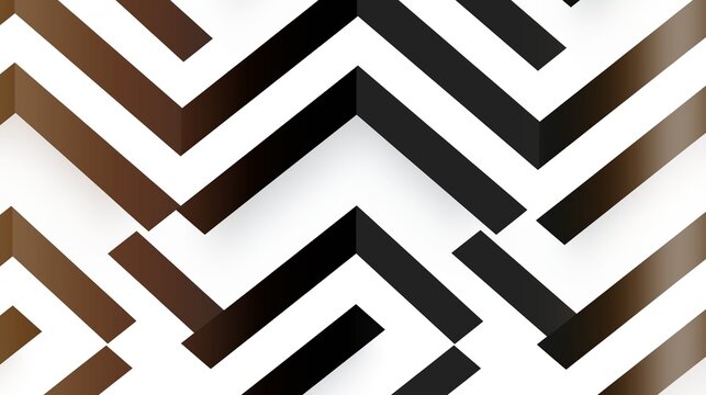"A minimalist, monochrome abstract geometric pattern drawn in black on a white background. The crisp lines and high contrast create a bold and modern visual impact."