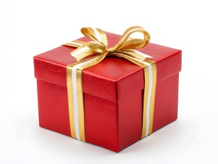 Obraz premium red gift box