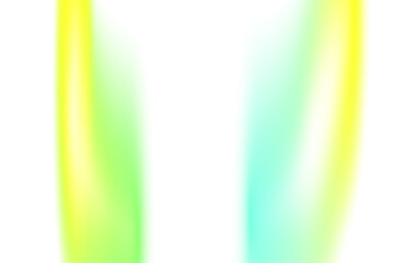 Futuristic neon lines glowing on transparent background