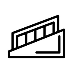 ramp line icon