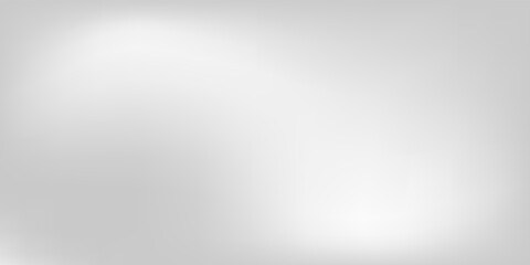 Silver foil background with metal mirror texture. Chrome gradient surface with light gloss simple abstract