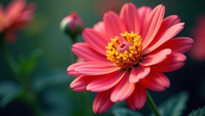 Obraz premium Intricate network of tightly clustered florets, revealing pollen and developing seeds , pollen, developing