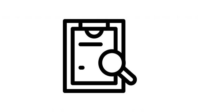 transparency minimalist stroke animation